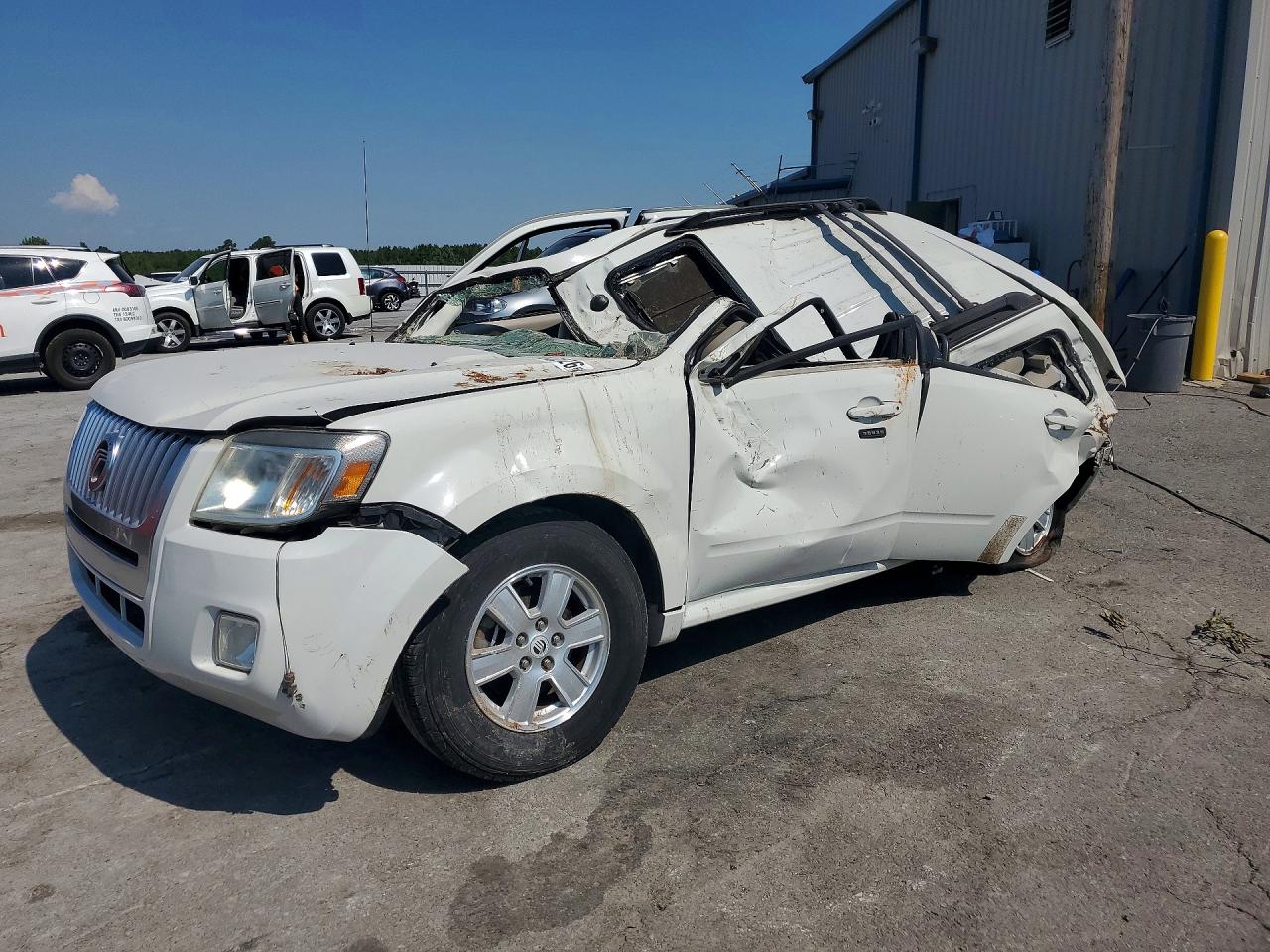 2010 Mercury Mariner VIN 4M2CN8B72AKJ04285 COPART salvage auction — All Over, Sc - Salvage Title, sold $300 on 2026-09-24 (photo 1)