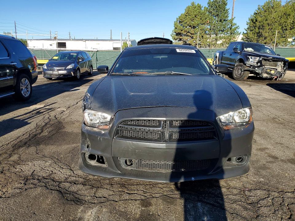 2014 Dodge Charger VIN 2C3CDXATXEH246015 COPART salvage auction — FRONT END, CO - PUBLIC - SALVAGE TITLE, sold $1,350 on 2026-10-07 (photo 5)