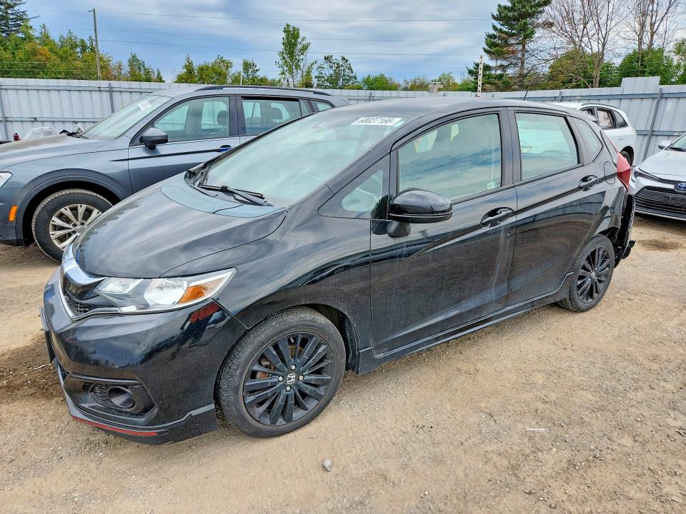 2018 Honda Fit VIN 3HGGK5H60JM102736 — COPART salvage auction photo