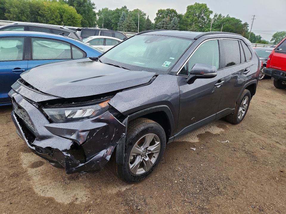 2025 Toyota Rav 4 VIN 2T3W1RFV6SC317456 — COPART salvage auction photo