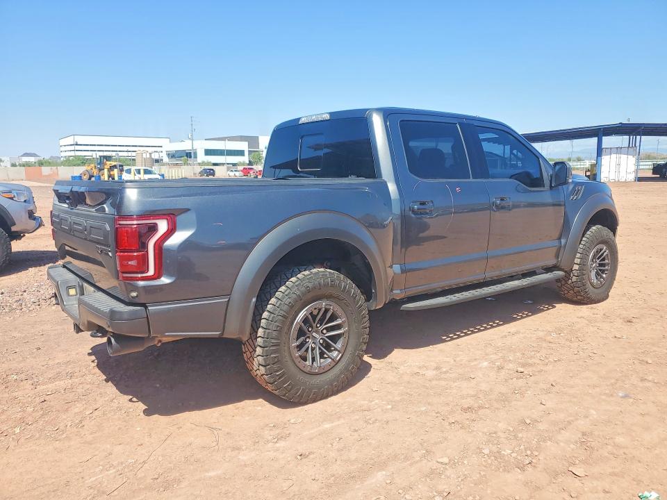 2020 Ford F-150 VIN 1FTFW1RG8LFB34884 COPART salvage auction — MINOR DENT/SCRATCHES, AZ - CERT OF TITLE - SALVAGE, sold $28,500 on 2026-10-01 (photo 3)