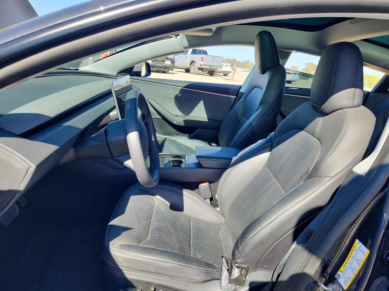 2024 Tesla Model 3 VIN 5YJ3E1EA9RF823689 COPART salvage auction — SIDE, Salvage Title, sold $10,500 on 2026-10-08 (photo 7)