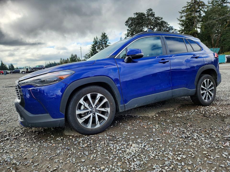 2024 Toyota Corolla cross VIN 7MUDAABG4RV100830 — COPART salvage auction photo