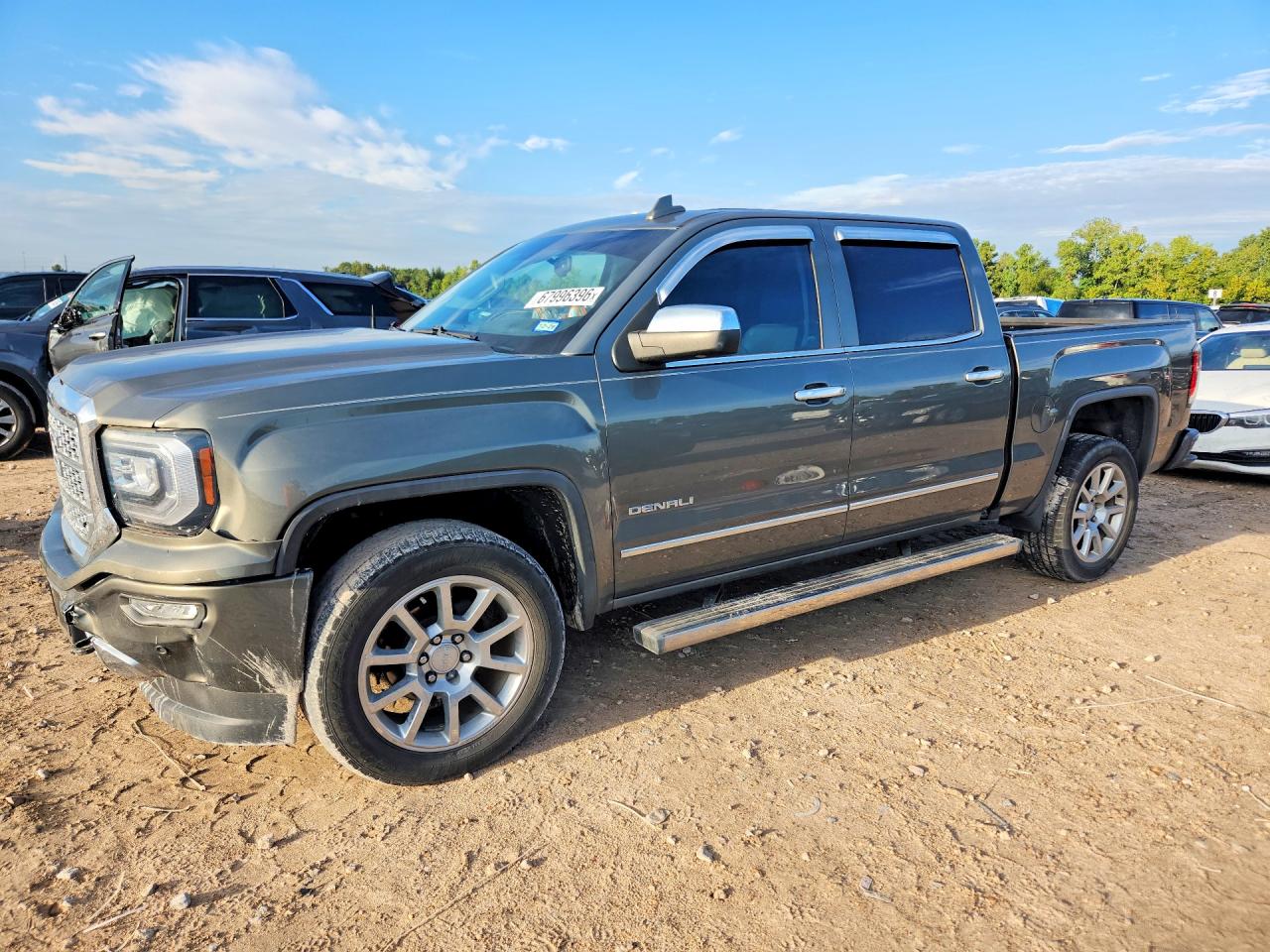 2018 GMC Sierra VIN 3GTP1PEC5JG607127 — COPART salvage auction photo