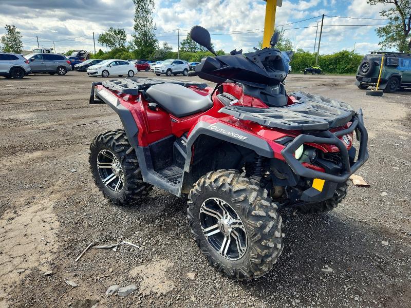 2019 Can-am/ brp Outlander VIN 3JBLKAJ4XKJ001529 COPART salvage auction — FRONT END, QC - IRRECUPERABLE, sold $2,200 on 2026-09-29 (photo 1)