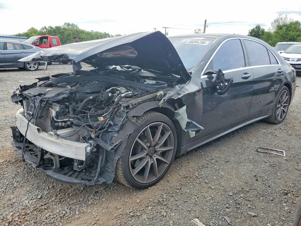 2020 Mercedes-benz S-klasse VIN W1KUG8GB6LA557390 — COPART salvage auction photo