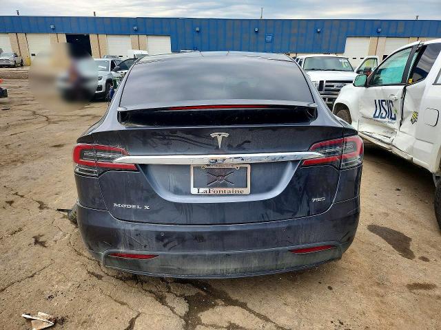 2018 Tesla Model X VIN 5YJXCAE28JF101280 COPART salvage auction — FRONT END, Mi - Dealer Only Clean Title, sold $2,200 on 2026-09-30 (photo 6)