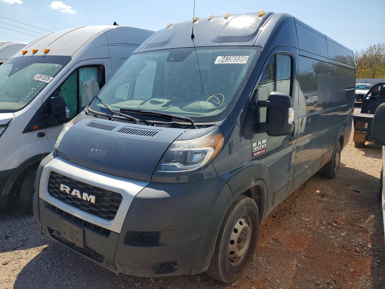 2021 Ram ProMaster 3500 VIN 3C6MRVJG4ME579630 — COPART salvage auction photo