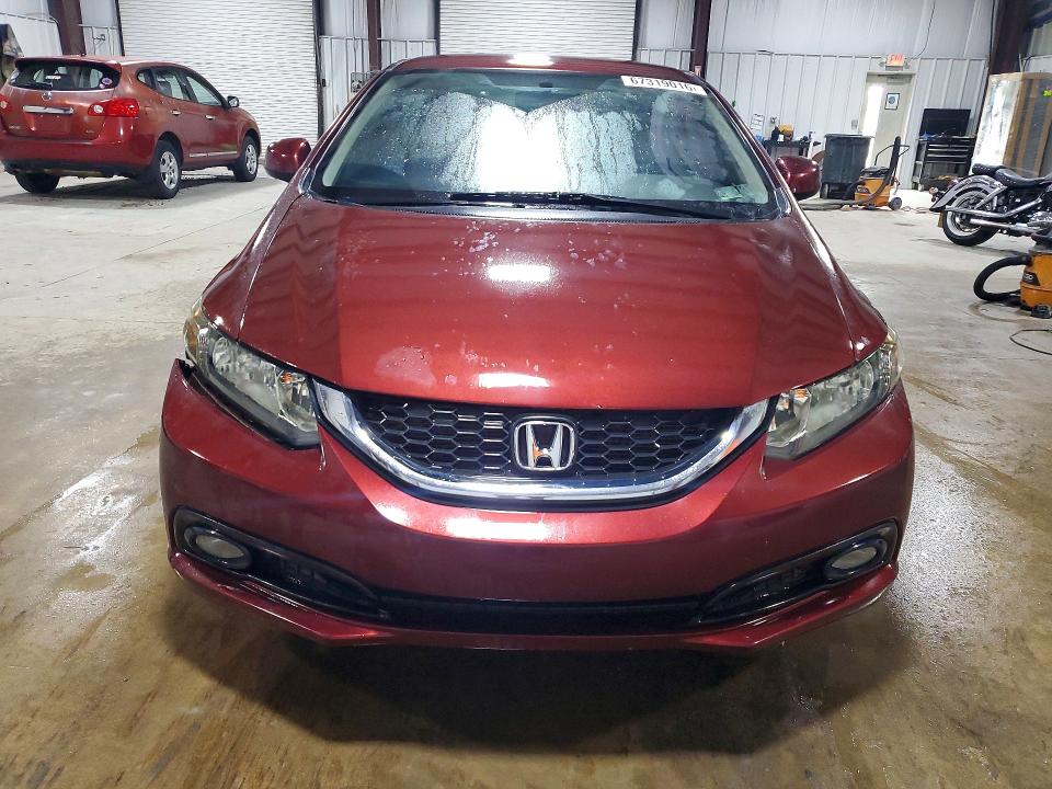 2013 Honda Civic VIN 2HGFB2F53DH584089 COPART salvage auction — REAR END, Pa - Certificate Of Salvage, sold $1,300 on 2026-09-09 (photo 5)
