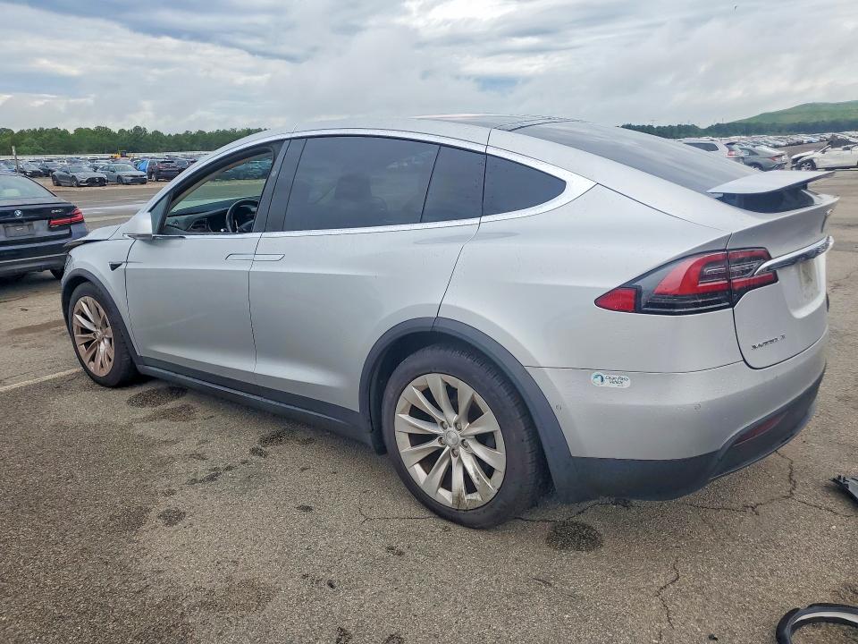 2017 Tesla Model x VIN 5YJXCDE25HF035640 COPART salvage auction — FRONT END, Ny - Certificate Of Title, sold $9,900 on 2026-09-12 (photo 2)