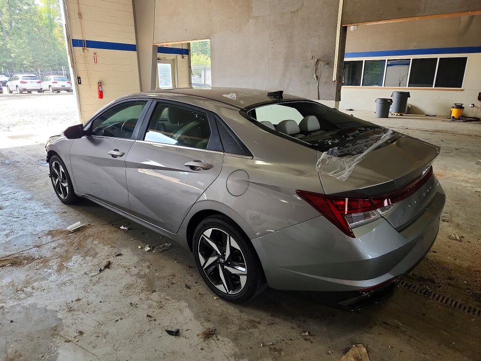 2023 Hyundai Elantra VIN KMHLN4AJ4PU081015 COPART salvage auction — FRONT END, VA - CERT OF TITLE - SALVAGE, sold $7,000 on 2026-10-09 (photo 2)