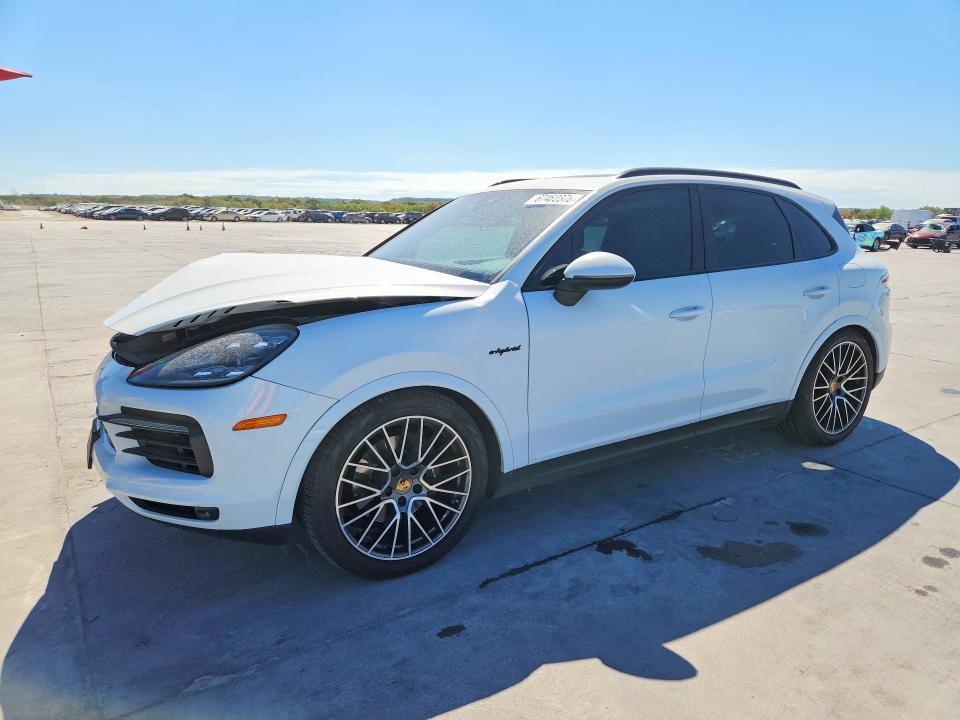 2021 Porsche Cayenne VIN WP1AE2AY9MDA24350 — COPART salvage auction photo