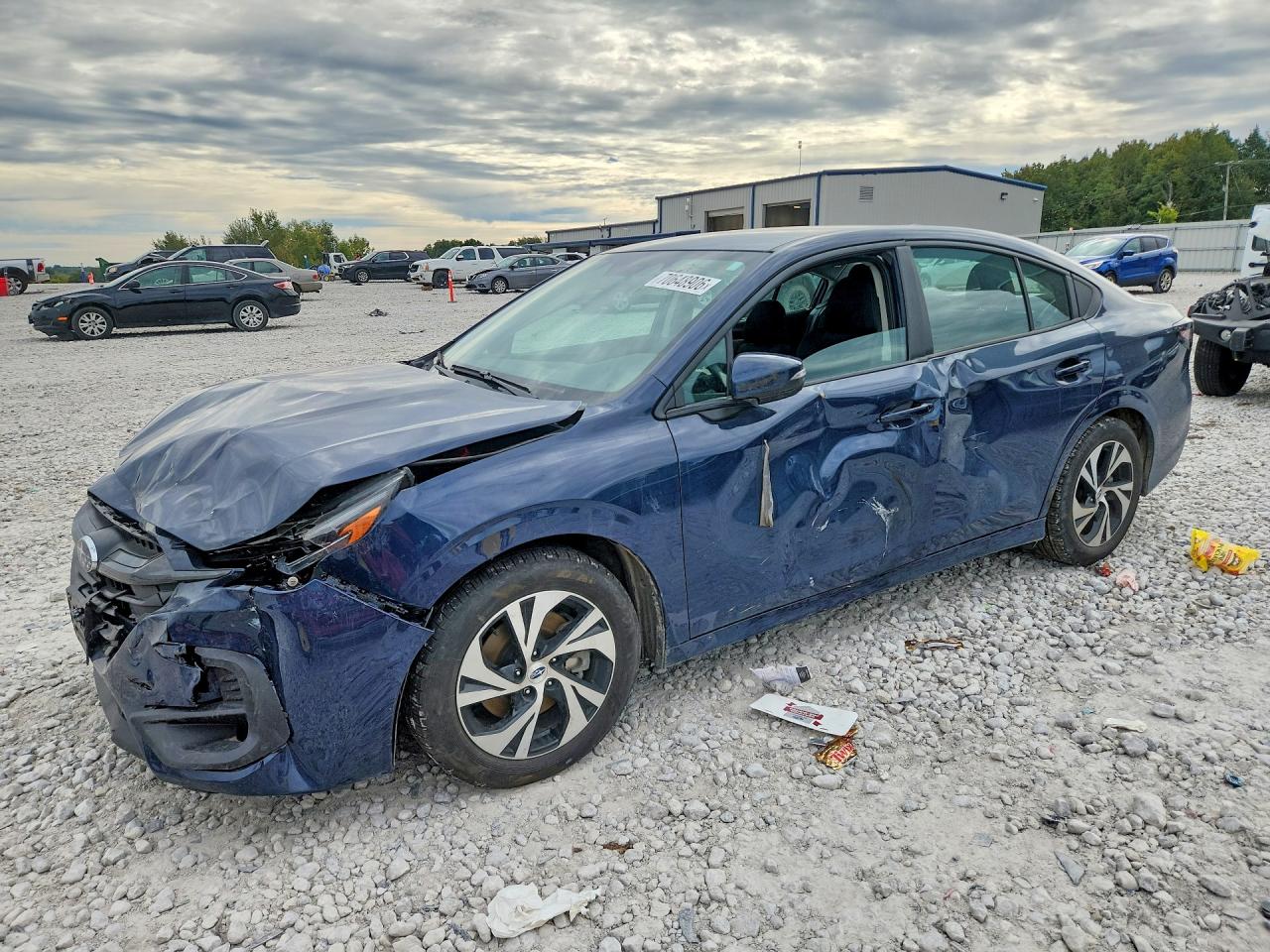 2025 Subaru Legacy VIN 4S3BWAD64S3018563 — COPART salvage auction photo
