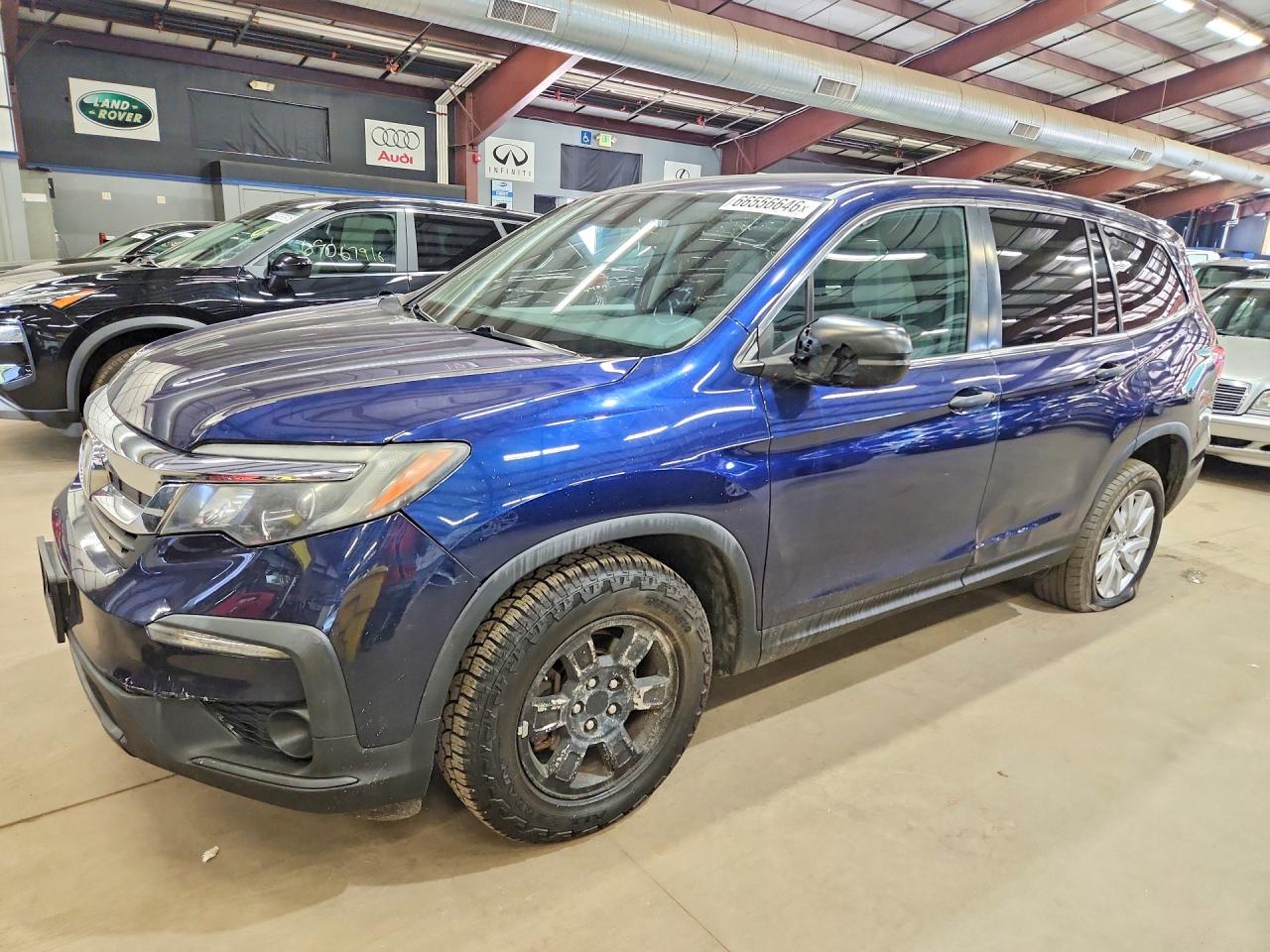 2019 Honda Pilot VIN 5FNYF6H11KB020845 — COPART salvage auction photo