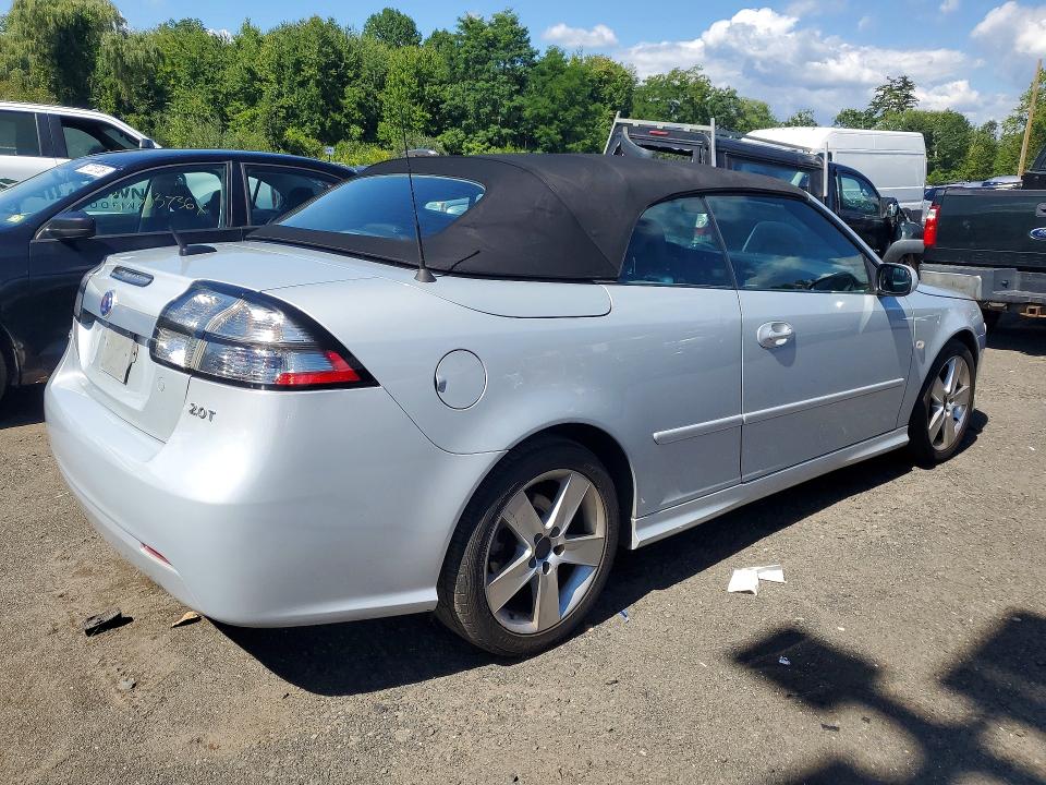 2009 Saab 9-3 VIN YS3FB79Y396000373 COPART salvage auction — MINOR DENT/SCRATCHES, Ct - Cert Of Title-Salvage, sold $2,300 on 2026-10-06 (photo 3)