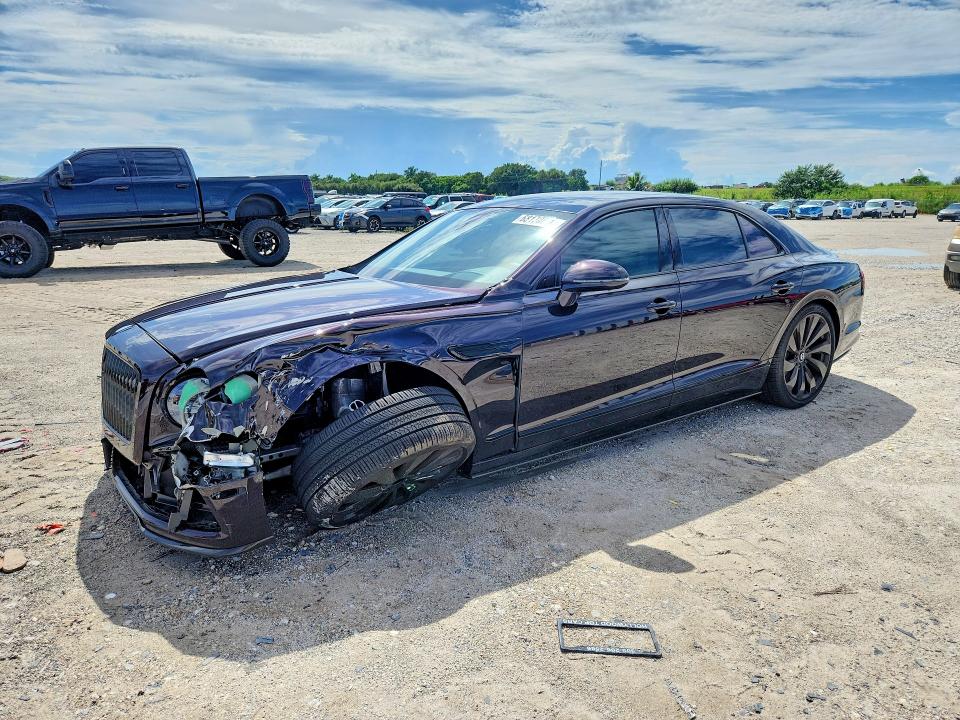 2021 Bentley Flying spur VIN SCBBG6ZG1MC090063 — COPART salvage auction photo