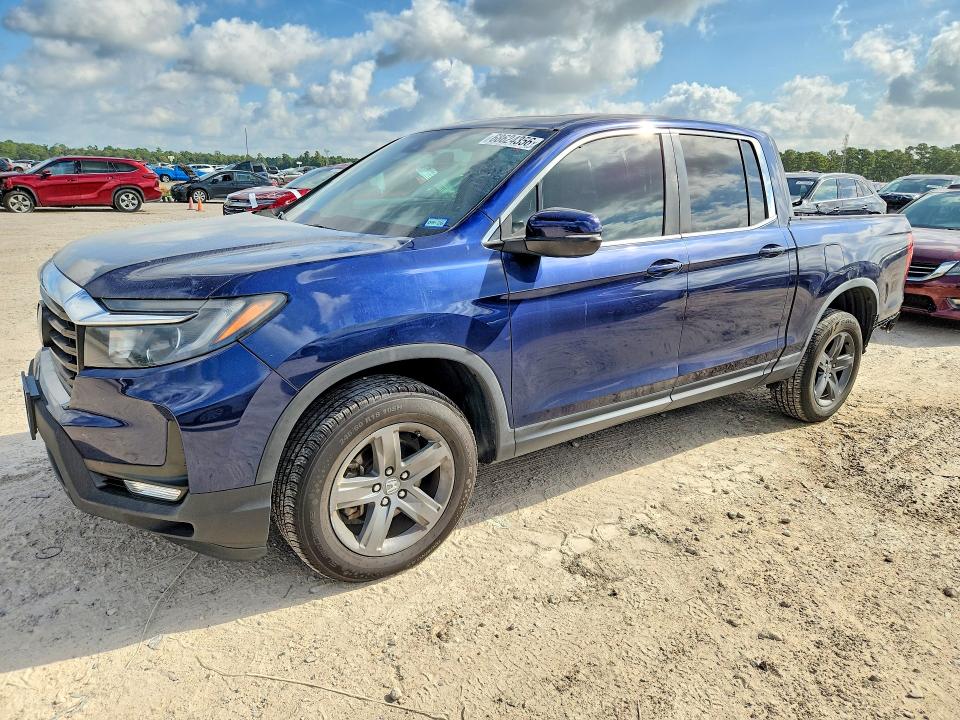 2022 Honda Ridgeline VIN 5FPYK3F5XNB030771 — COPART salvage auction photo