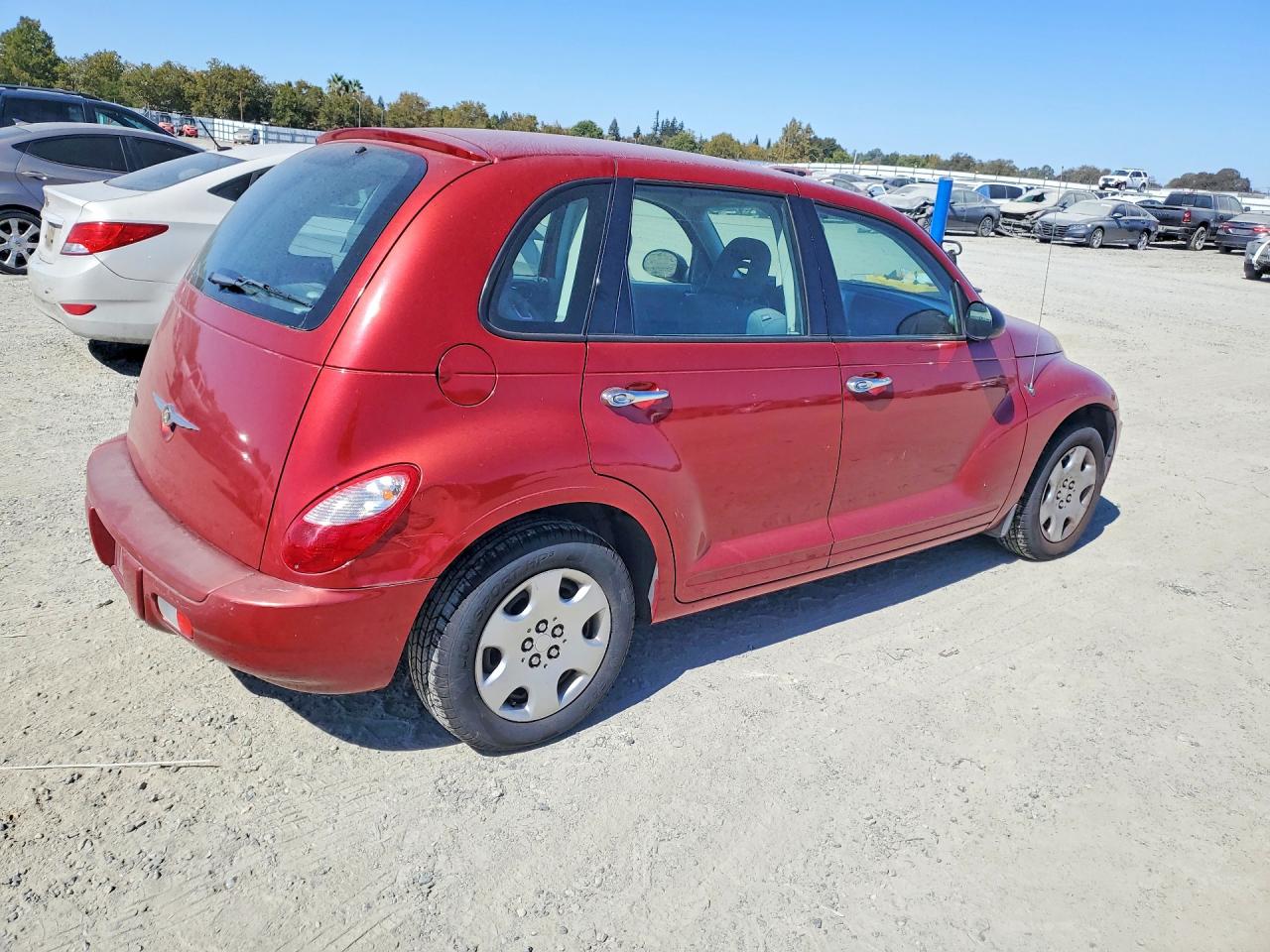 2008 Chrysler PT Cruiser VIN 3A8FY48B78T243604 COPART salvage auction — Rear End, CA - SALVAGE CERTIFICATE, sold $175 on 2026-10-22 (photo 3)