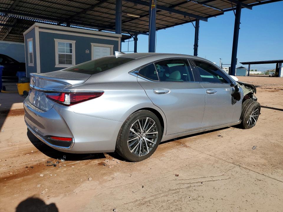 2025 Lexus ES VIN 58ADA1C13SU054370 COPART salvage auction — FRONT END, Az - Cert Of Title - Salvage, sold $18,700 on 2026-09-10 (photo 3)