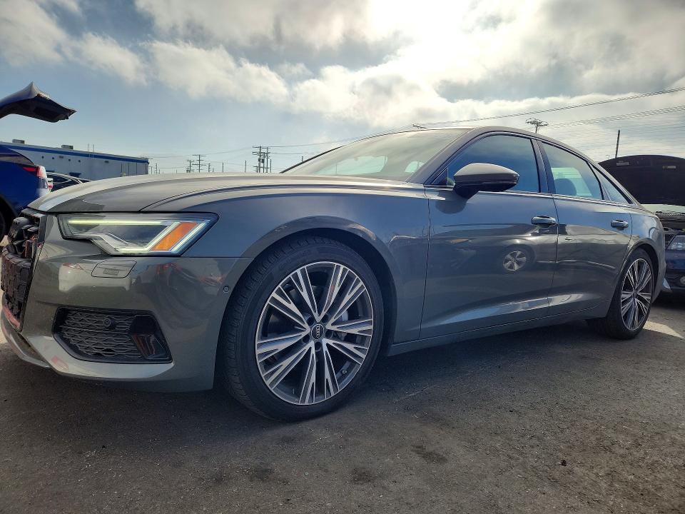2024 Audi A6 VIN WAUE3BF27RN054667 — COPART salvage auction photo