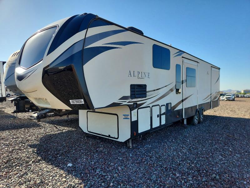 2019 Keystone Alpine VIN 4YDF3802XKE780805 COPART salvage auction — BURN, AZ - CERT OF TITLE - SALVAGE, sold $9,300 on 2026-10-08 (photo 2)