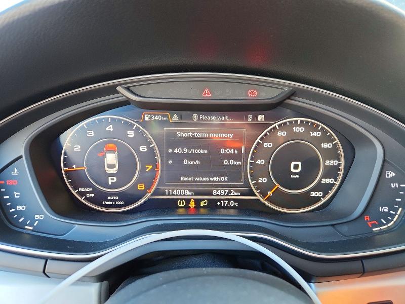 2019 Audi A5 VIN WAUFNCF50KA076327 COPART salvage auction — FRONT END, ON - PERMIT SALVAGE, sold $10,100 on 2026-10-13 (photo 9)