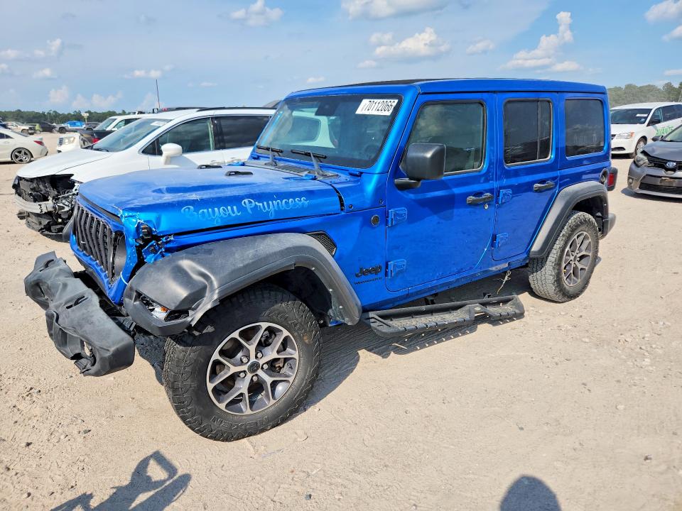 2024 Jeep Wrangler / VIN 1C4PJXDG0RW226271 — COPART salvage auction photo