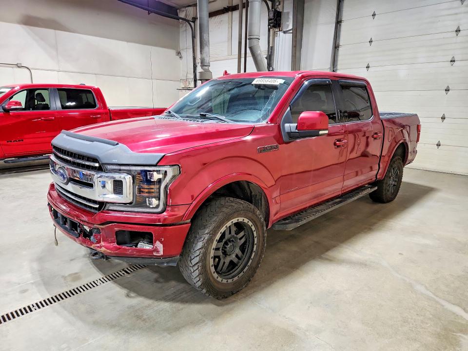 2018 Ford F-150 VIN 1FTEW1E54JFA80738 — COPART salvage auction photo