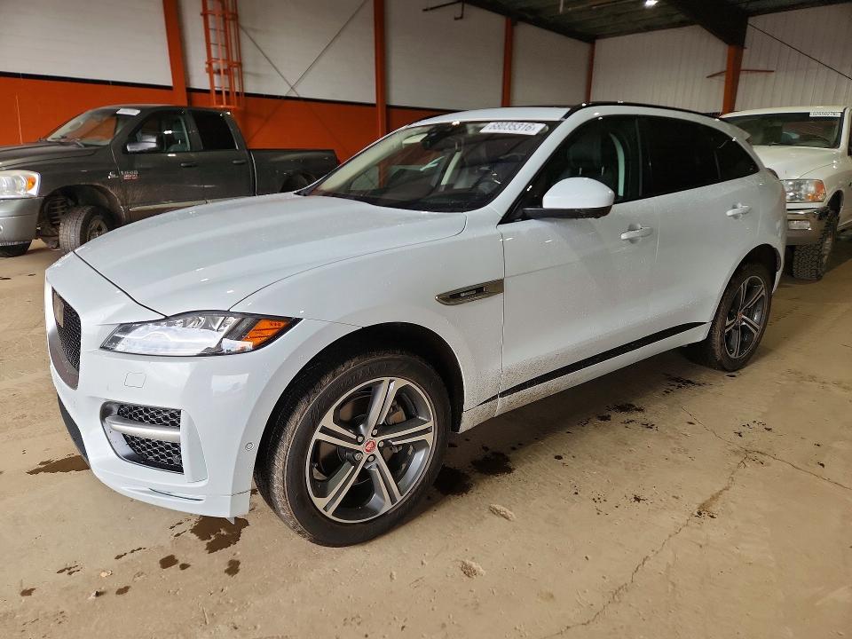 2017 Jaguar F-pace VIN SADCL2BV3HA051382 — COPART salvage auction photo