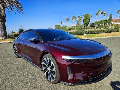 2022 Lucid Air VIN 50EA1GBA0NA001498 — COPART salvage auction photo