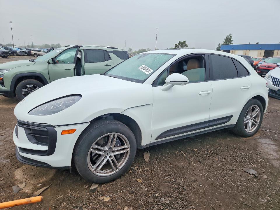 2025 Porsche Macan VIN WP1AA2A52SLB02049 — COPART salvage auction photo
