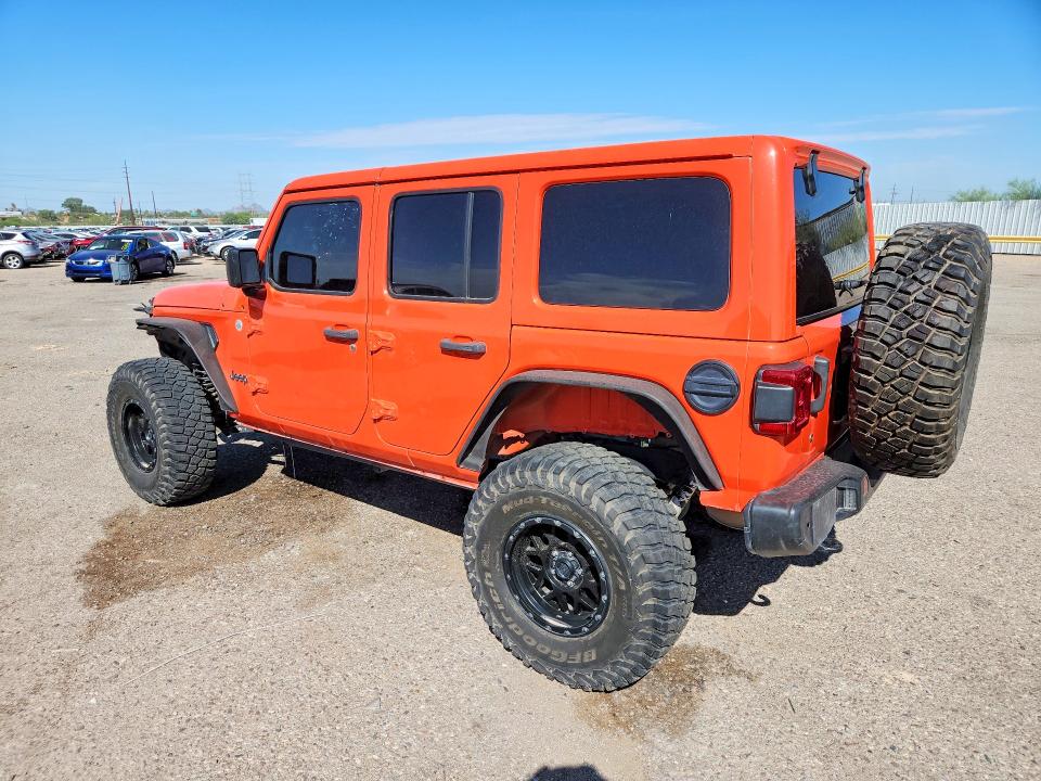 2019 Jeep Wrangler / VIN 1C4HJXEG6KW575511 COPART salvage auction — UNDERCARRIAGE, AZ - CERT OF TITLE - SALVAGE, sold $12,500 on 2026-09-18 (photo 2)