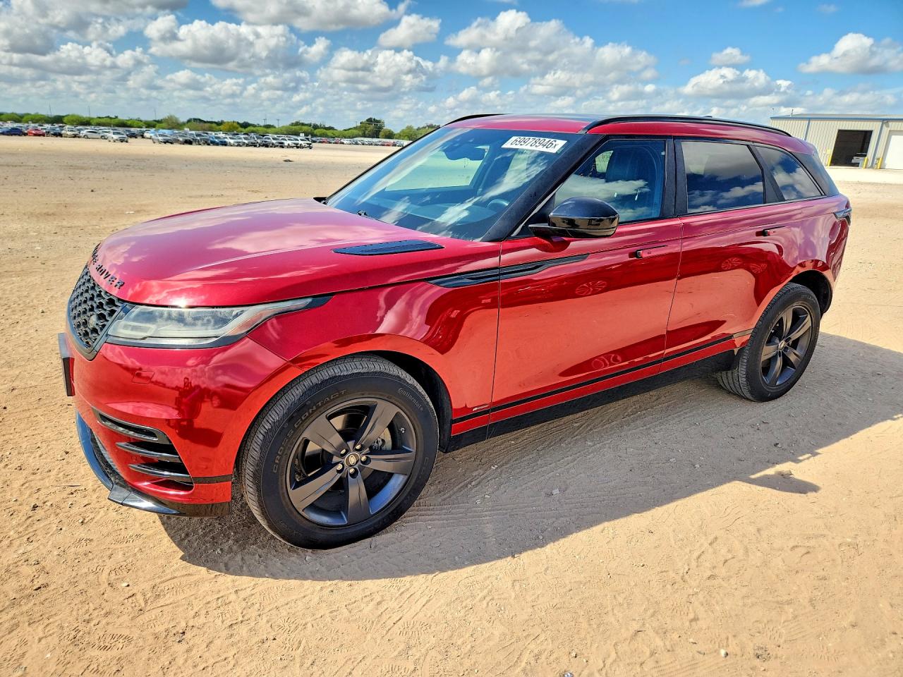 2020 Land Rover Range Rover Velar VIN SALYK2EX8LA238474 — COPART salvage auction photo