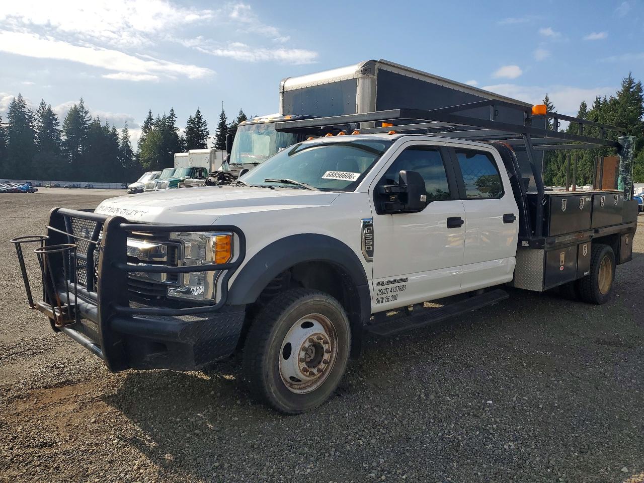 2017 Ford F-550 Super Duty VIN 1FD0W5HT1HED53772 — COPART salvage auction photo