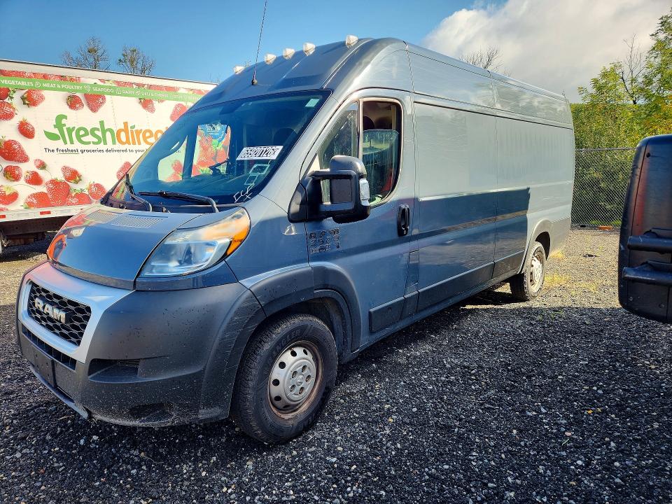 2020 Ram Promaster 3500 VIN 3C6URVJG2LE143681 — COPART salvage auction photo