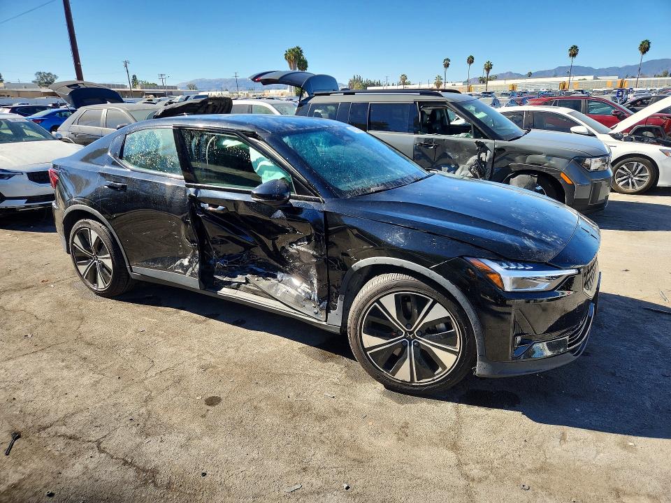 2023 Polestar 2 VIN YSMEG3KA7PL160656 COPART salvage auction — SIDE, Ca - Salvage Certificate, sold $5,700 on 2026-09-18 (photo 4)