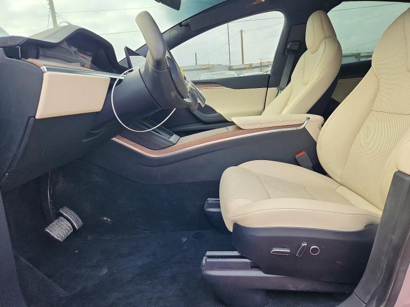 2025 Tesla Model x VIN 7SAXCDE56SF463608 COPART salvage auction — FRONT END, OR - DIS/DLR/EXP ONLY SALVAGE TITLE, sold $30,000 on 2026-10-12 (photo 7)