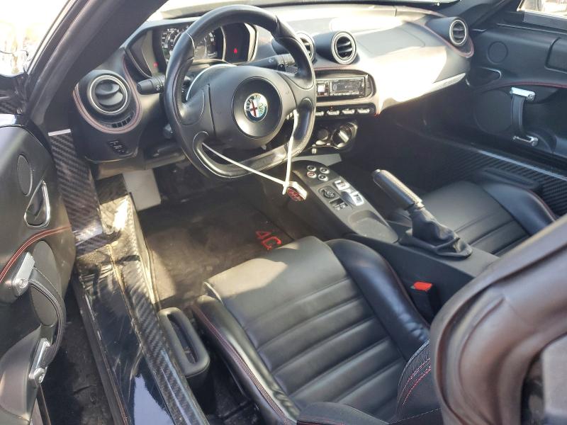 2016 Alfa romeo 4c VIN ZARBAAB49GM176632 COPART salvage auction — REAR END, Salvage Title, sold $19,600 on 2026-09-14 (photo 8)