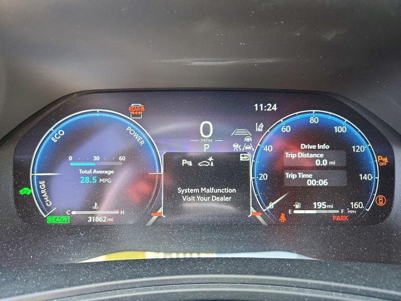 2024 Toyota Highlander VIN 5TDACAB55RS010544 COPART salvage auction — REAR END, Ca - Salvage Certificate, sold $28,500 on 2026-09-11 (photo 9)