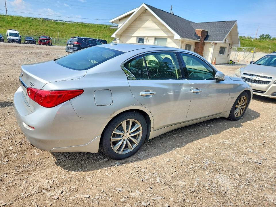 2017 Infiniti Q50 VIN JN1EV7AR0HM832619 COPART salvage auction — MECHANICAL, Oh - Certificate Of Title, sold $650 on 2026-10-07 (photo 3)