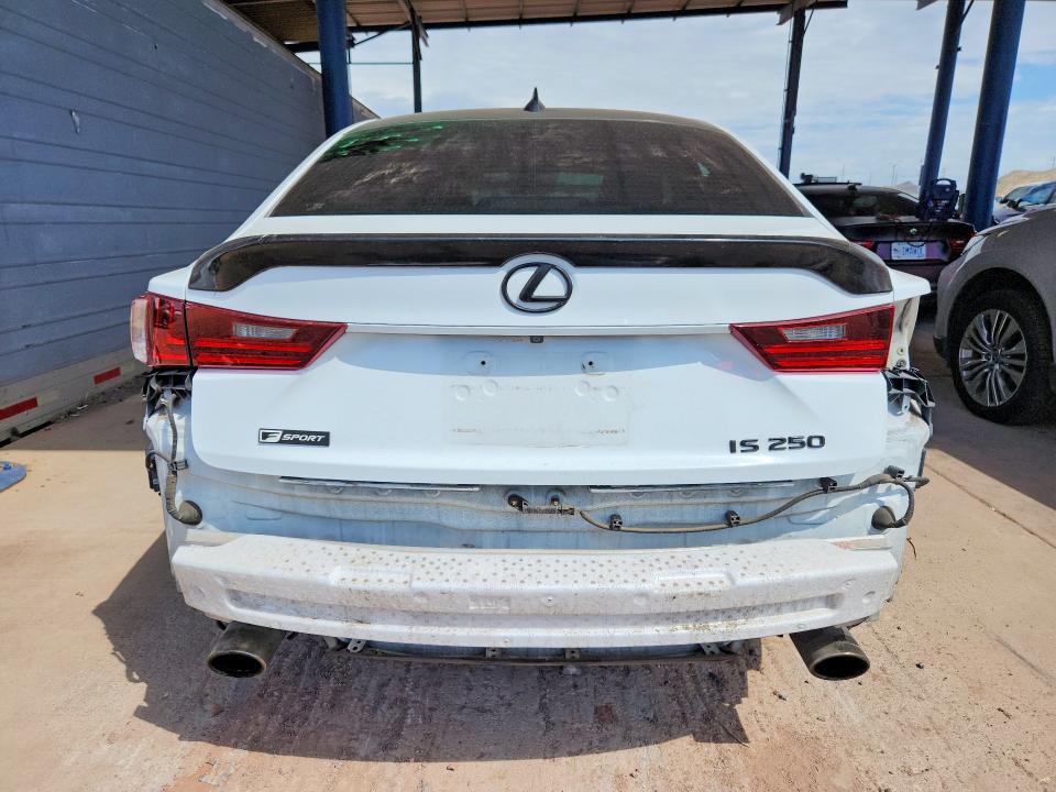 2014 Lexus Is VIN JTHBF1D28E5013578 COPART salvage auction — FRONT END, Az - Cert Of Title - Salvage, sold $3,800 on 2026-10-06 (photo 6)