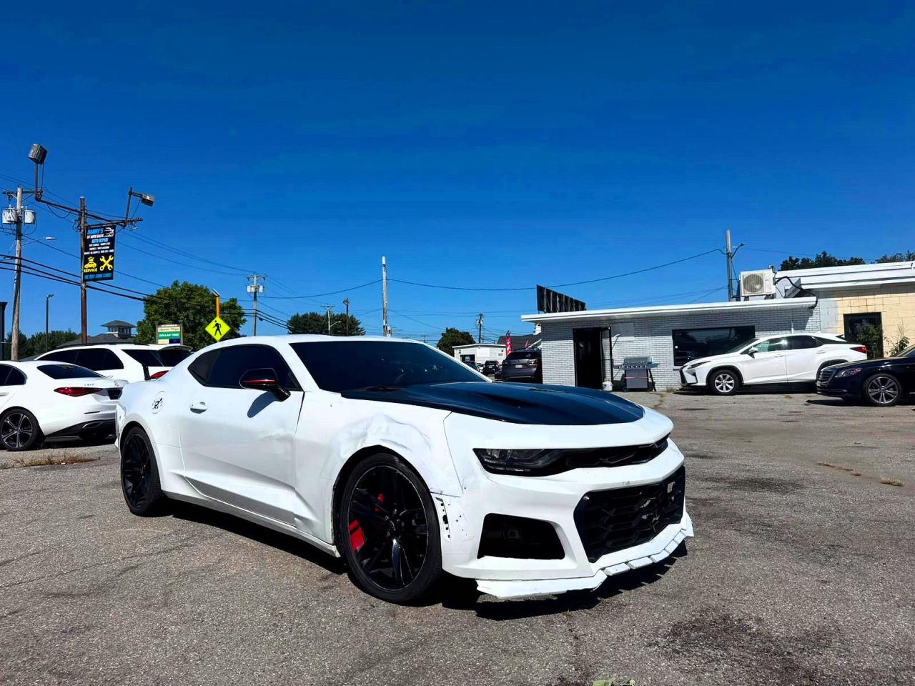 2020 Chevrolet Camaro VIN 1G1FB1RS8L0147369 — COPART salvage auction photo