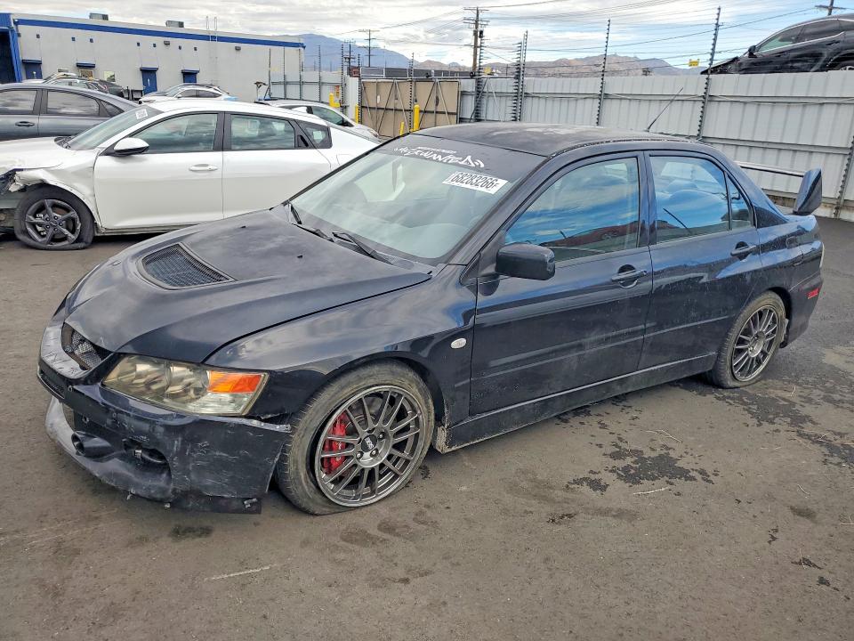 2006 Mitsubishi Lancer evolution VIN JA3AH86C96U062106 — COPART salvage auction photo