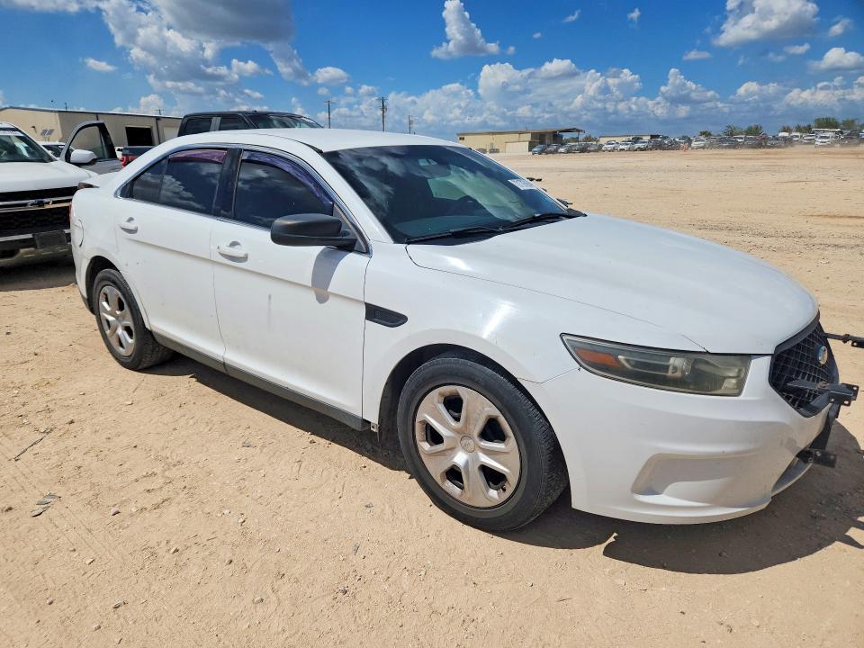 2014 Ford Taurus VIN 1FAHP2MK4EG166449 COPART salvage auction — REAR END, Tx - Certificate Of Title, sold $375 on 2026-10-03 (photo 4)