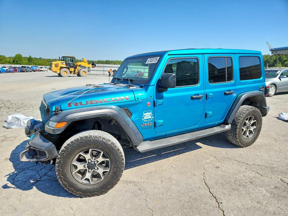 2020 Jeep Wrangler / VIN 1C4HJXFN8LW135546 — COPART salvage auction photo