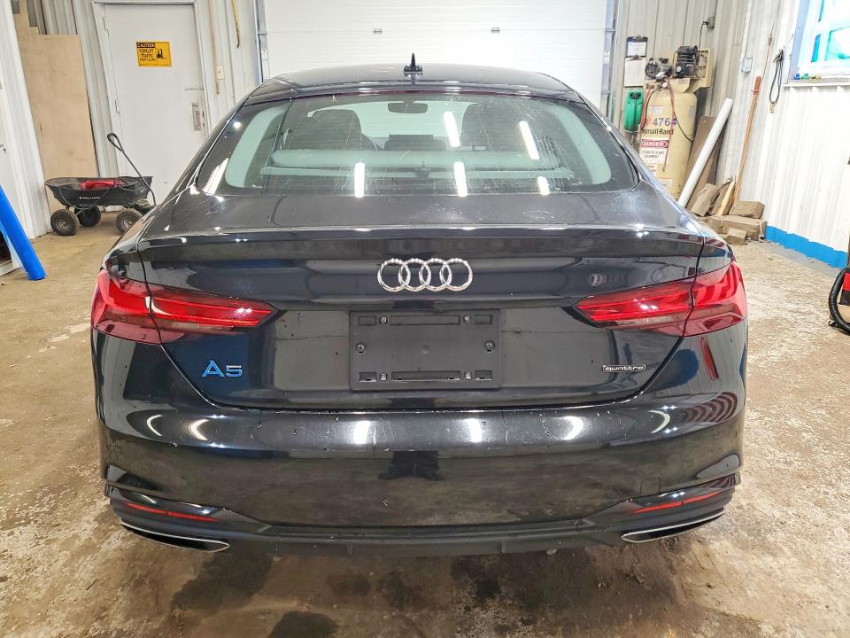 2025 Audi A5 VIN WAUDACF50SA008063 COPART salvage auction — FRONT END, FL - CERTIFICATE OF TITLE, sold $18,300 on 2026-10-12 (photo 6)