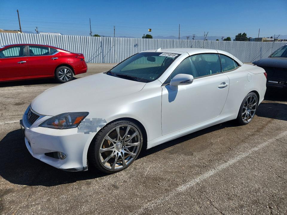 2011 Lexus Is 350 VIN JTHFE2C27B2506676 — COPART salvage auction photo