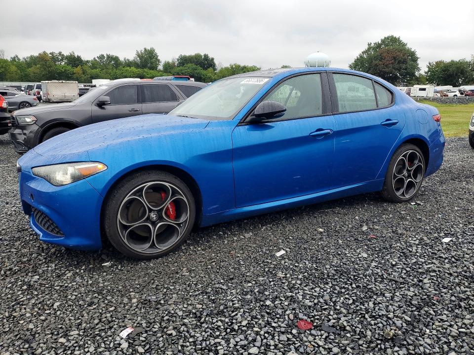 2022 Alfa romeo Giulia VIN ZARFANBNXN7665554 — COPART salvage auction photo