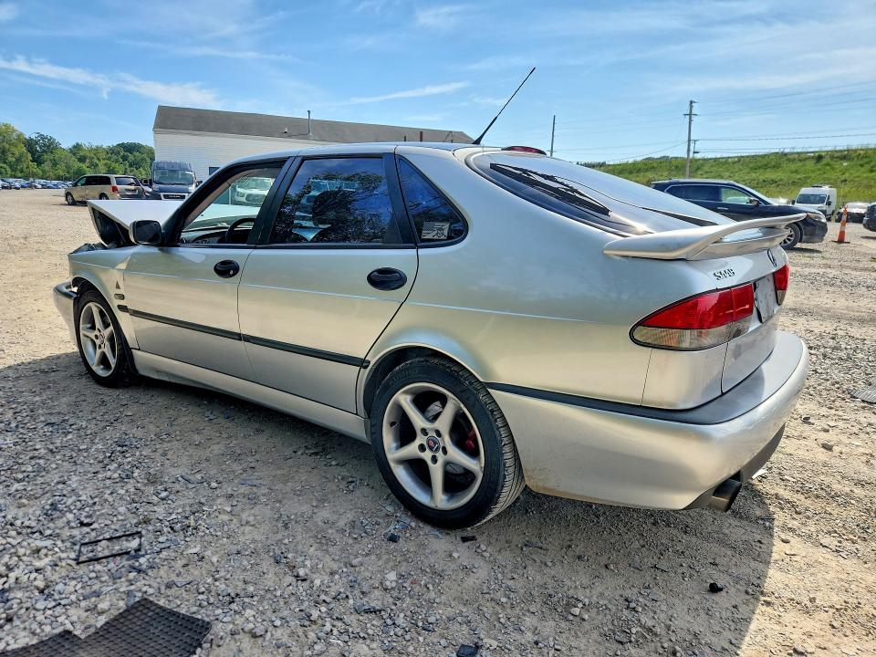 2000 Saab 9-3 VIN YS3DP55G8Y7015812 COPART salvage auction — FRONT END, OH - CERT OF TITLE-SALVAGE, sold $475 on 2026-10-07 (photo 2)