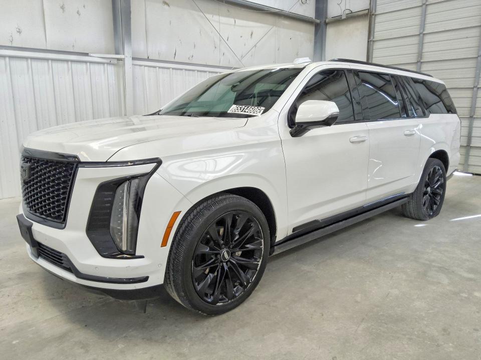 2025 Cadillac Escalade esv VIN 1GYS9RRL8SR387146 — COPART salvage auction photo